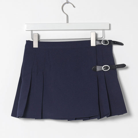Sonicelife Vintage Classic Black Cotton Skirt Women Summer Harajuku Casual Adjustable Button High Waist Skirts Femme Sexy Cute Faldas 2025