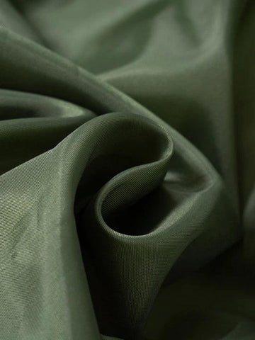 Sonicelife-Solid Color Argyle High Neck Drawstring Short Puffer Jacket