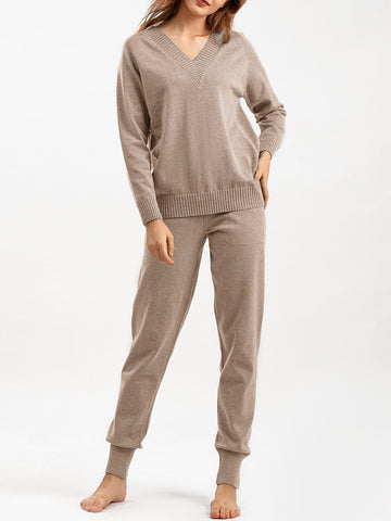 Sonicelife-Luxury Pullover & Matching Pants Set