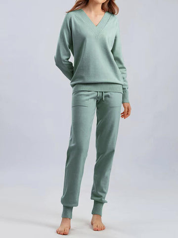 Sonicelife-Luxury Pullover & Matching Pants Set