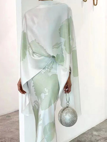 Sonicelife-Elegant And Fashionable Printed Suit