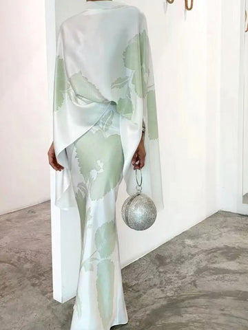 Sonicelife-Elegant And Fashionable Printed Suit
