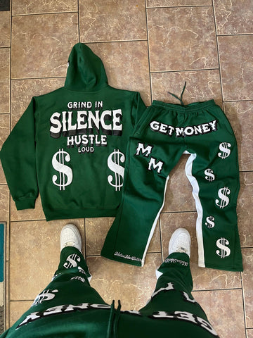 Sonicelife American Vintage Zip Hoodies Man Set Streetwear Women Loose Clothes Aesthetic Oversize Sweatshirts Y2K Pant emo Fashion Trousers