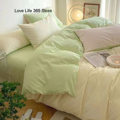 Sonicelife Ins Cream Cherry Bedding Set Cartooon Fruit Duvet Cover Polyester high quality Linen Bedroom Decor Home Textile For Girls Kids