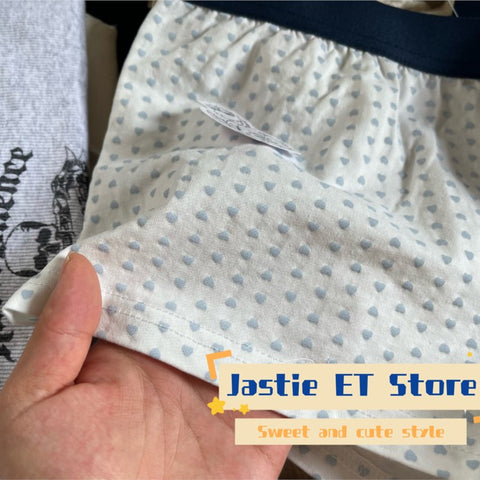 Sonicelife Chic Blue Heart Print Tight Women Shorts 2025 Fashion Three Button Elastic Waist Summer Shorts Homewear Casual Sweet Y2K Trouser