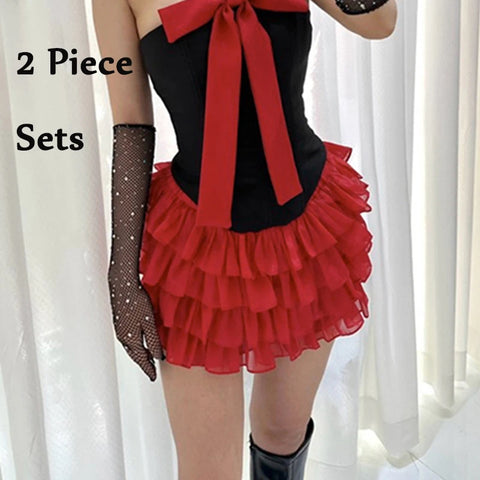 Sonicelife Fashion Cute Women Mini Cake Skirts High Waist A Line Ruffles Pleated Shorts Skirts Cosplay JK Uniform Students Bottoms Clothes