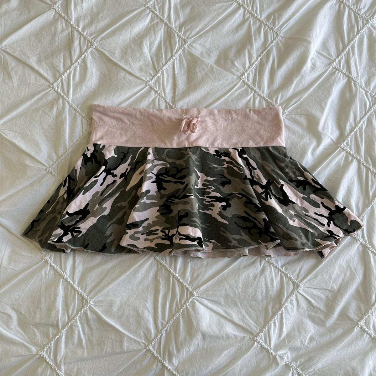 Sonicelife Summer Y2K vintage leopard-print ruffled low-rise mini skirt for ladie Camo skirt aesthetic Elegant fashion for party streetwear