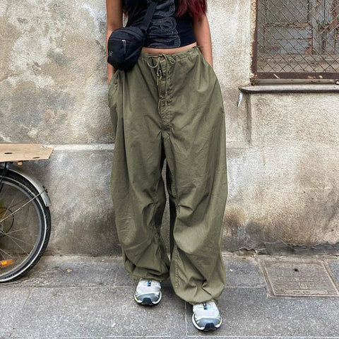 thanksgiving outfit Sonicelife Bettina Low Waist Baggy Pants