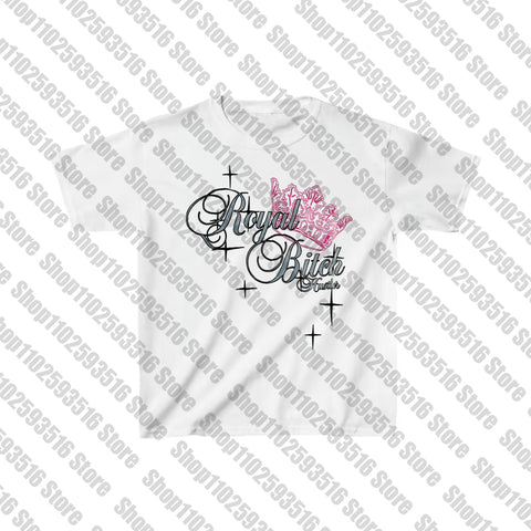 Sonicelife Y2k skull letter Graphic baby Tees Streetwear Short Sleeve Crop Tops Aesthetic Harajuku Top Cute T Shirt Sweet Girl tshirt emo