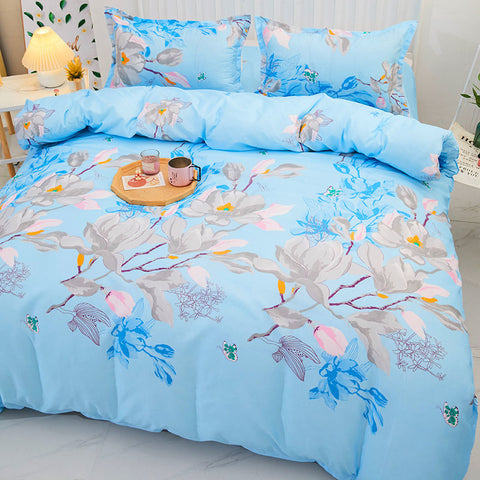 Sonicelife Rainbow And Black Check Printed Bedding Set Linen And Duvet Cover With Pillowcases Single Double Full Size For Kids Adults