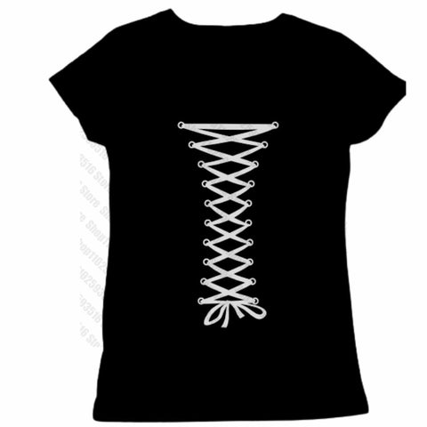 Sonicelife Women's T-shirts Crop Top Women Aesthetic Clothing Kawaii Woman Clothes Baby Tees Y2k Tops Emo Star Girl Y2k Gothic Goth T-shirt