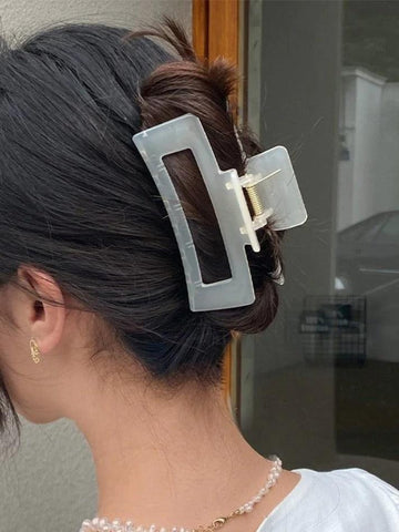 Sonicelife-Large Rectangle Hair Claw Clip