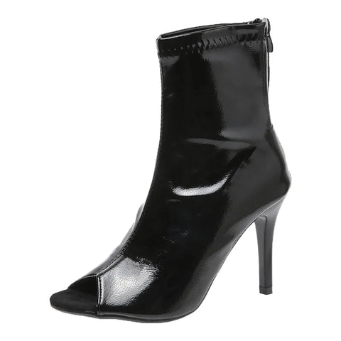 Sonicelife 2025  New Thick-Soled Boots Women Spring Autumn Short Boot Gothic Punk Casual White Platform  Spring Summer Medium Heel