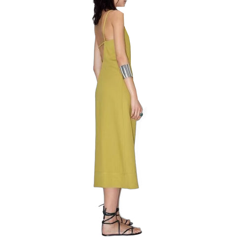 Sonicelife Women's Dress with a halter neck and a single neckline with a backless design a fashion and sexy Tempe new
