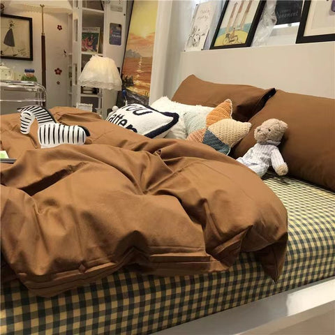 Sonicelife Doughnut Soft And Cute Donut Bedding Set Ins Linen And Duvet Cover With Pillowcases Single Double Full Size For Kids Adults