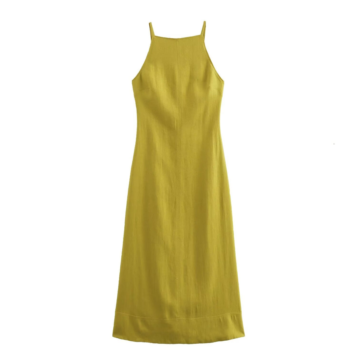 Sonicelife Women's Dress with a halter neck and a single neckline with a backless design a fashion and sexy Tempe new