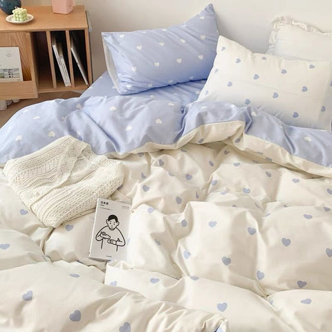 Sonicelife Fashion Bedding Set Hot Checkerboard Boys Girls Single Double Queen Size Flat Sheet Quilt Duvet Cover Pillowcase Bed Linens