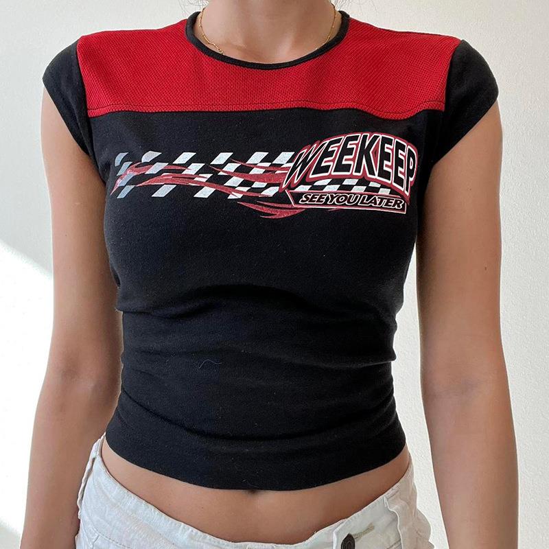 Sonicelife Vintage Logo Print Short Sleeve Tee
