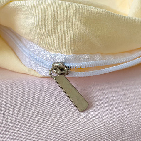 Sonicelife Ins Nordic Letter Butterfly Duvet Cover Set Quilt Set Bed Sheet Set Home Luxury Yellow Embroidery Bedding Set Bed Sheets