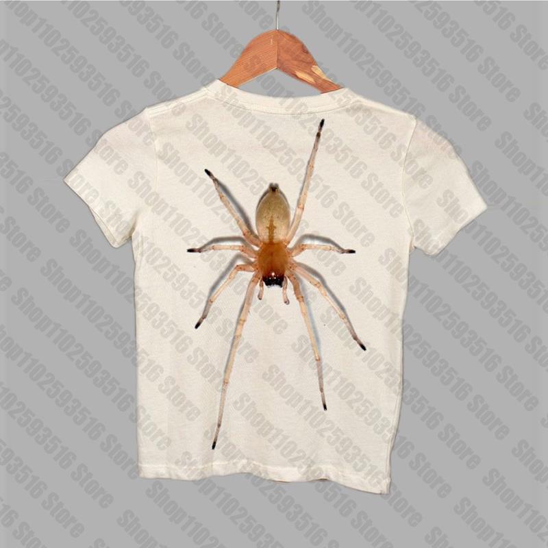 Sonicelife Y2K 90s Clothes Vintage Spiders Graphic Tees Y2k Tops Anime Girl Gothic T-shirt Aesthetic Clothing Women's T-shirts Goth Kpop