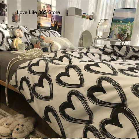 Sonicelife Euro Nordic Blue Solid Home Bedding Set Simple Soft Duvet Cover Set With Sheet Comforter Covers Pillowcases Bed Linen
