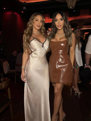 Sonicelife Sexy Lace Up Backless Patchwork Long Dress Fashion V Neck Sleeveless Spaghetti Strap Vestidos New Lady Dinner Party Gown ï»?025