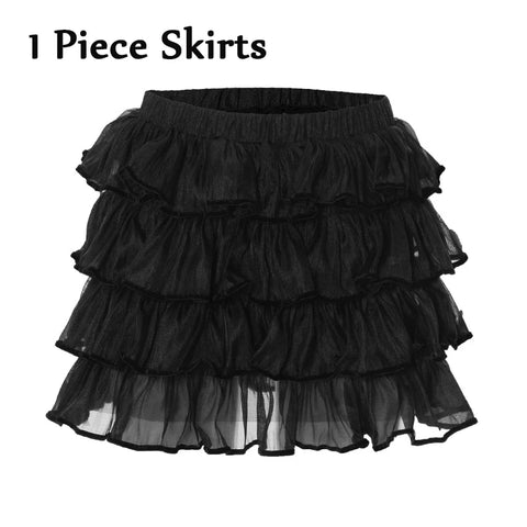 Sonicelife Fashion Cute Women Mini Cake Skirts High Waist A Line Ruffles Pleated Shorts Skirts Cosplay JK Uniform Students Bottoms Clothes