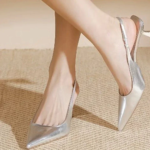 Sonicelife 2024 Spring and Autumn New Style Fashionable Comfortable Elegant and Versatile  Style High Heels and Stiletto Heels