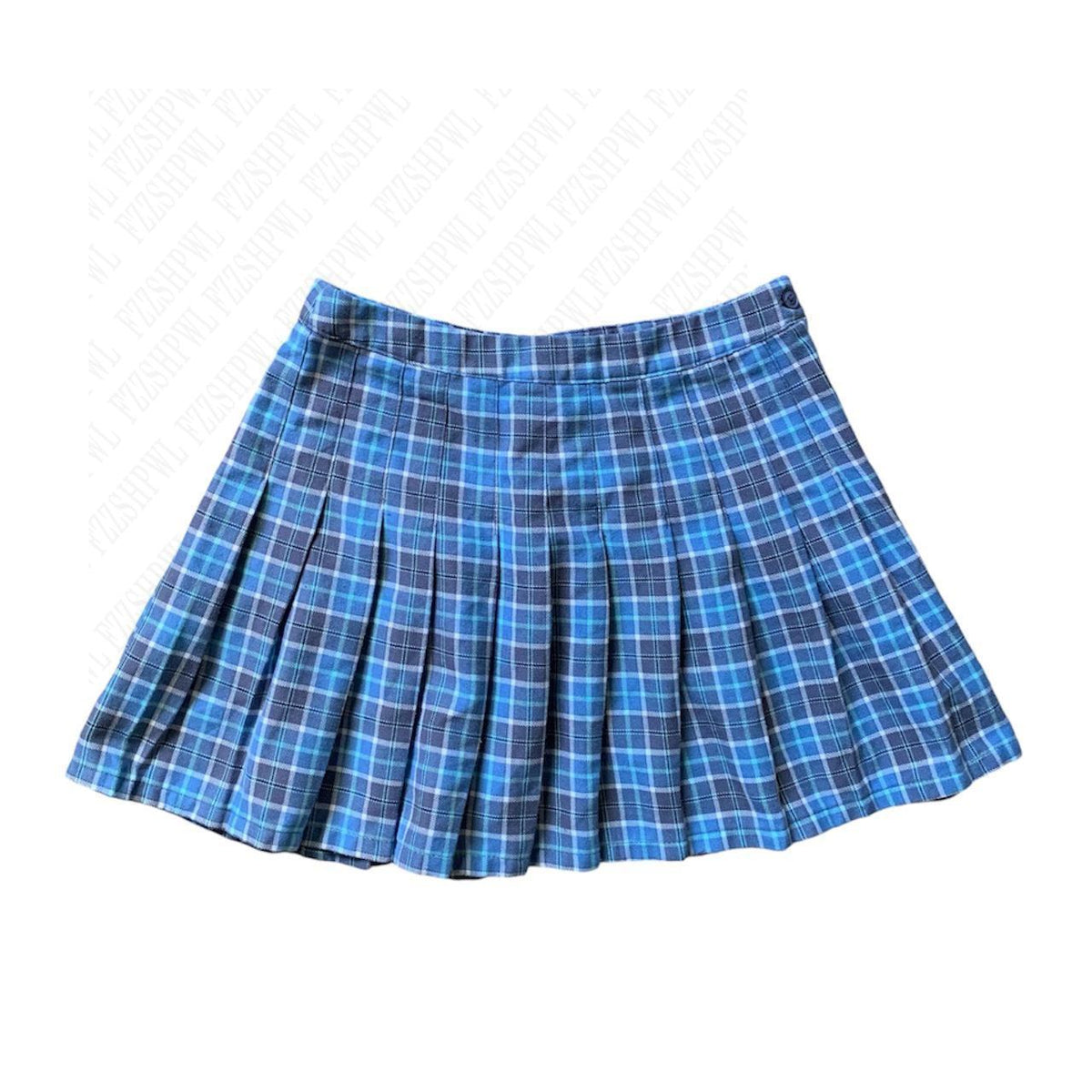 Sonicelife Y2k Summer Women's dress Fashion Academy girls chic and elegant aesthetic women A line mini blue plaid pleated skirt Hot Girl