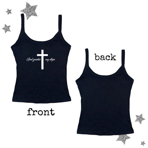 Sonicelife Letter suspenders cross print gothic rock aesthetic Y2K crop tops emo girl harajuku grunge punk retro street casual women's tops