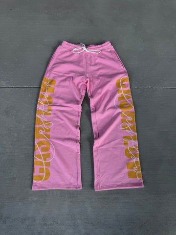 Sonicelife Unisex Letter Print Pants Y2K Style Aesthetic Retro Streetwear Drawstring Harajuku Casual High Street Comfortable Wide Leg Pants