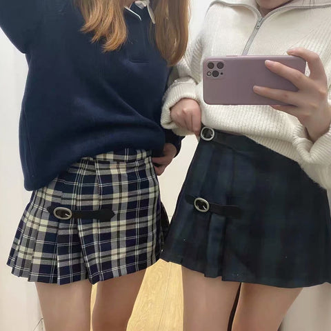Sonicelife Vintage Classic Black Cotton Skirt Women Summer Harajuku Casual Adjustable Button High Waist Skirts Femme Sexy Cute Faldas 2025