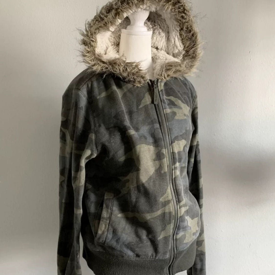 Sonicelife Harajuku Hoodies for Women 2025 Ropa Mujer Camouflage Streetwear Sweatshirts Hooded Fashion Thicked Warm Hoodie Coat Y2k Tops