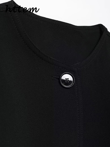 Sonicelife Elegant Knitted Black Cardigan Women Casual O-neck Single Breasted Long Sleeve Pockets Sweater 2024 Autumn Lady Commute Sweaters