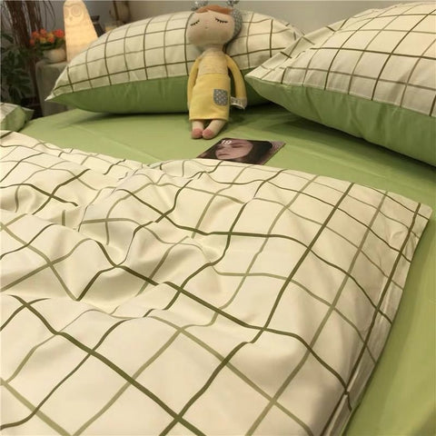 Sonicelife Ins Style Fashion Butterfly Bedding Set For Girls Boys Double Size Flat Sheet Duvet Cover Pillowcase Bed Linen Home Textile