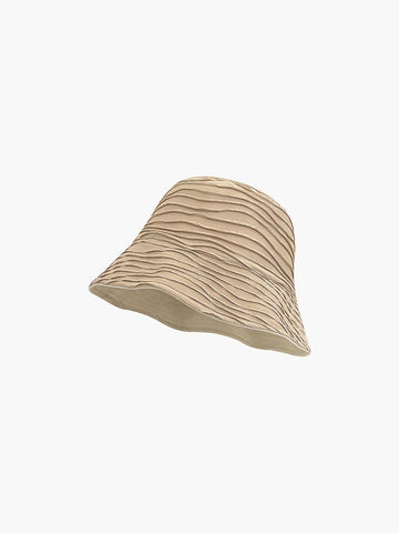 Sonicelife-Double-Sided Texture Bucket Hat