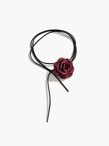 Sonicelife-Rosette Bud Choker Necklace