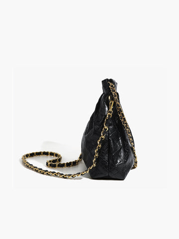 Sonicelife-Vintage Leather Shoulder Bag