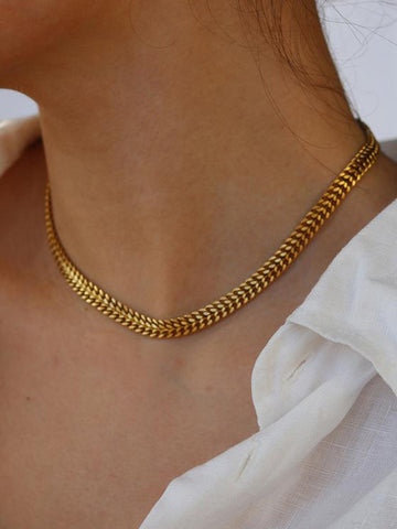 Sonicelife-Herringbone Necklace