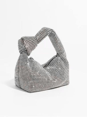 Sonicelife-Diamante Knotted Bag