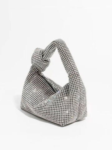 Sonicelife-Diamante Knotted Bag