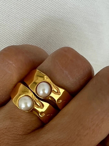 Sonicelife-Pearl Of Joy Ring