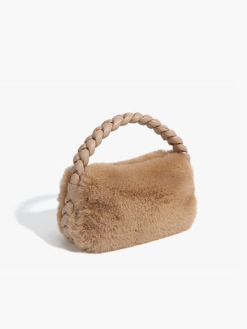 Sonicelife-Braided Furry Bag