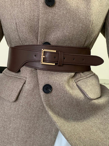Sonicelife-Asymmetric Leather Belt