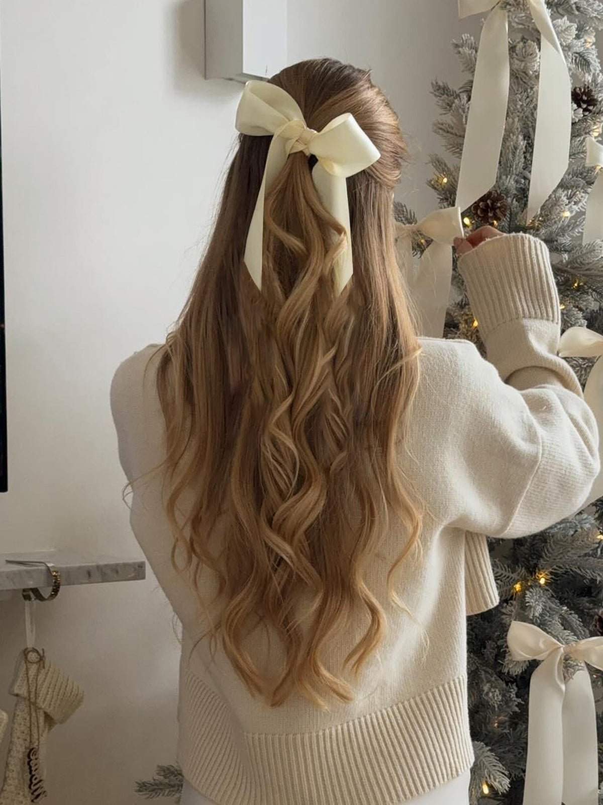 Sonicelife-Bow Decor Hair Clip
