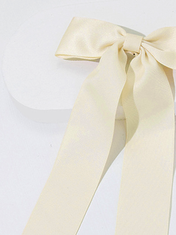 Sonicelife-Bow Decor Hair Clip