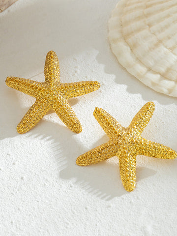 Sonicelife-Starfish Design Beach Holiday Earrings