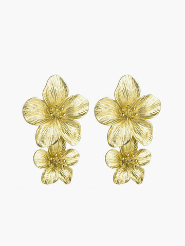 Sonicelife-Fashionable Flower-Shaped Earrings