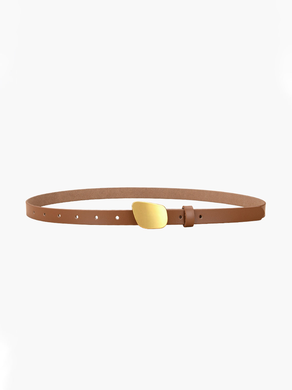 Sonicelife-Metal Buckle Leather Belt