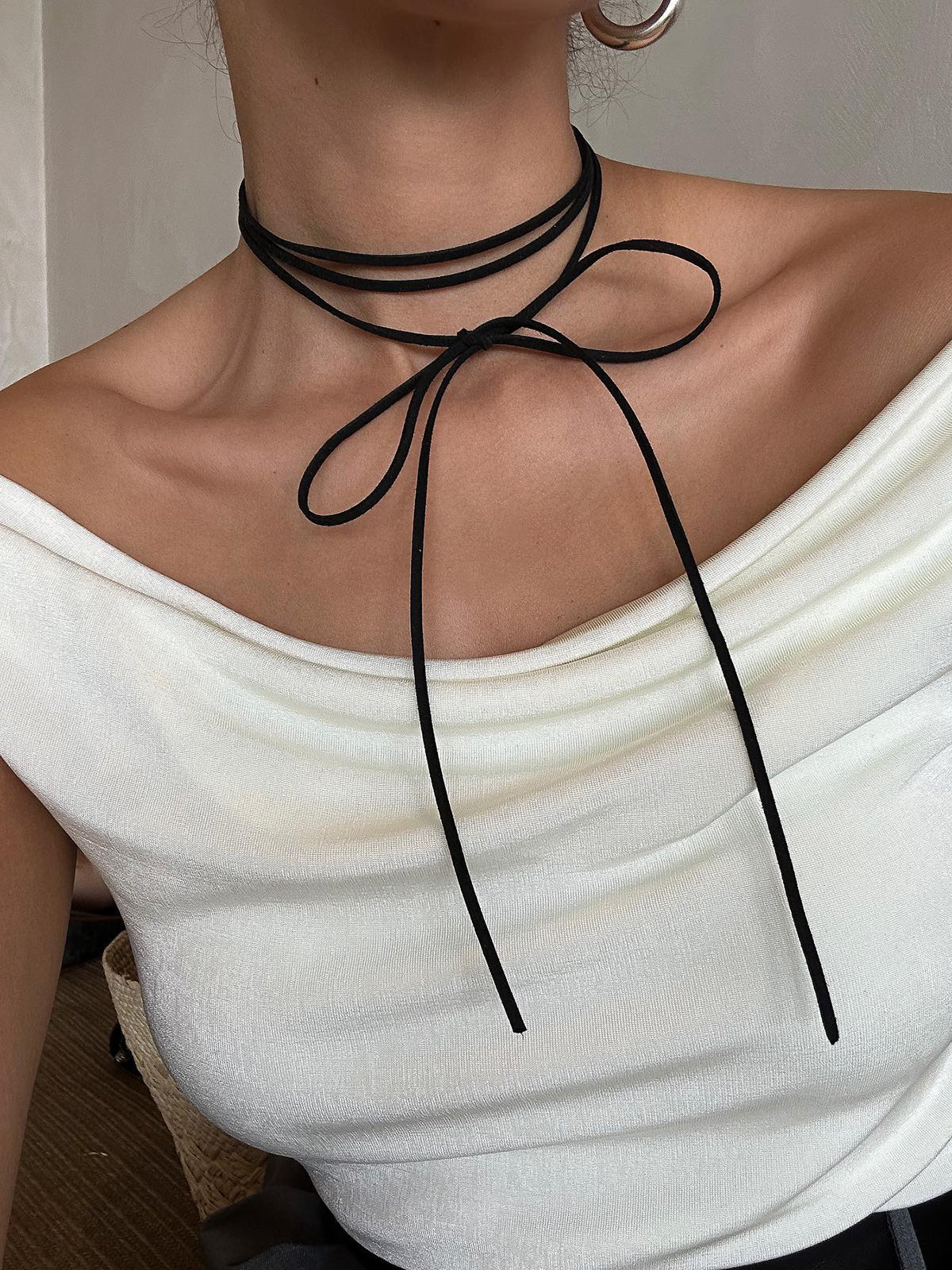 Sonicelife-Cord Wrap Necklace